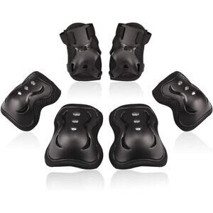 BOSONER Kids/Youth Knee Pad Elbow Pads Guards Protective Gear Set for Roller BMX